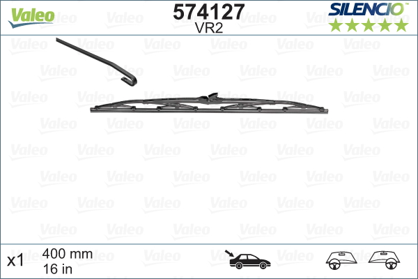 Pyyhkijänsulka VALEO 574127