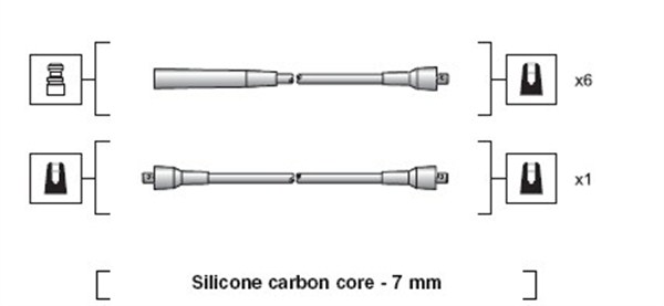 Sytytysjohtosarja MAGNETI MARELLI 941318111082