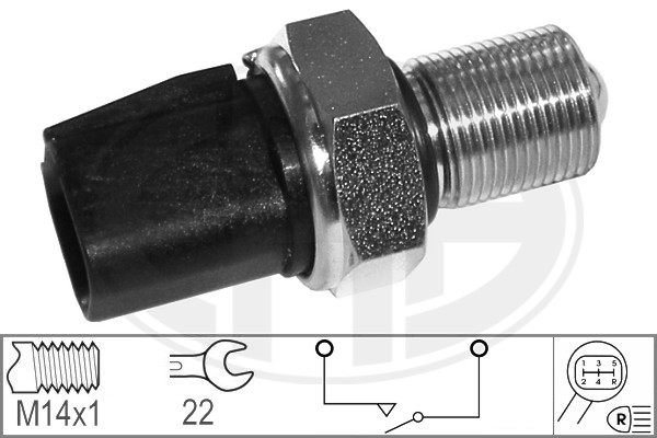 Kytkin, peruutusvalo ERA 330594