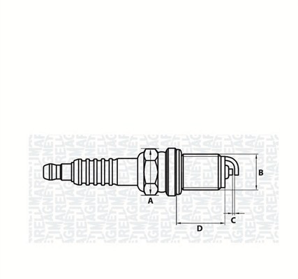 Sytytystulppa MAGNETI MARELLI 062000776304