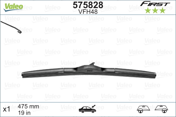 Pyyhkijänsulka VALEO 575828