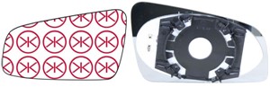 Peililasi, taustapeili, Vasen, OPEL ZAFIRA / ZAFIRA FAMILY B, ZAFIRA B Skåp/stor limousine, 13162274, 14 26 545