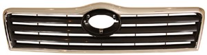 Jäähdyttimen säleikkö, TOYOTA AVENSIS, AVENSIS Kombi, AVENSIS Sedan, 53100 05060B0, 53100 080C0