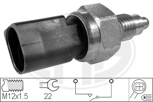 Kytkin, peruutusvalo ERA 330264