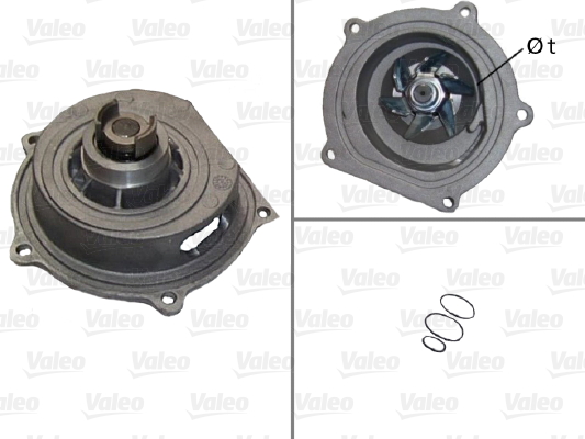 Vesipumppu VALEO 506320