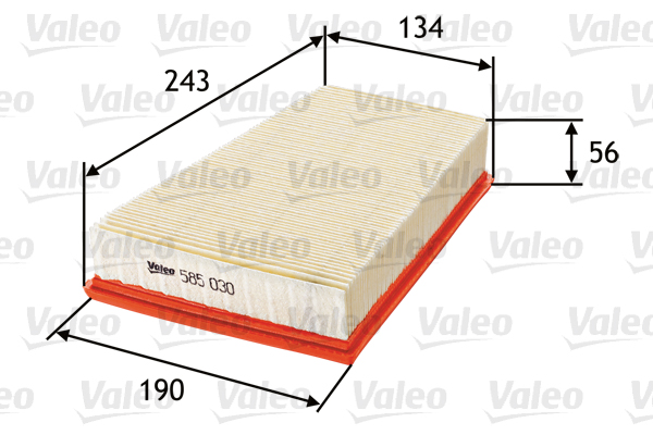 Ilmansuodatin VALEO 585030