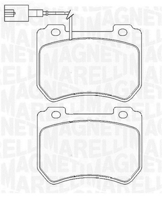 Jarrupalasarja, levyjarru MAGNETI MARELLI 363916060423