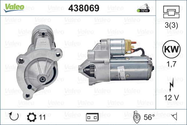 Startteri VALEO 438069