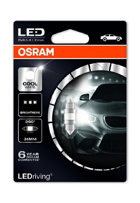 Bulb, interior light OSRAM 6497CW-01B