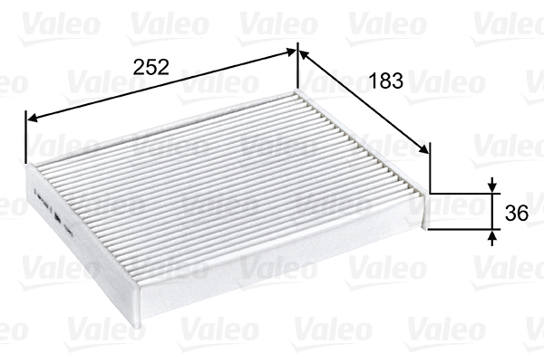 Raitisilmasuodatin VALEO 715803
