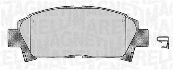 Jarrupalasarja, levyjarru MAGNETI MARELLI 363916060509