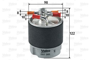Polttoainesuodatin, NISSAN MURANO II, QASHQAI / QASHQAI +2 I, X-TRAIL, RENAULT KOLEOS I, 16400JD50A, 16400-JD50A, 16400JD50D, 16400-JD50