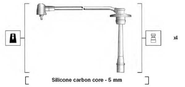 Sytytysjohtosarja MAGNETI MARELLI 941335020908