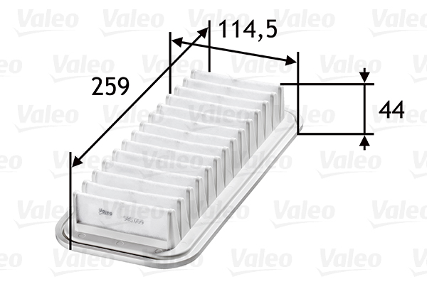 Ilmansuodatin VALEO 585059