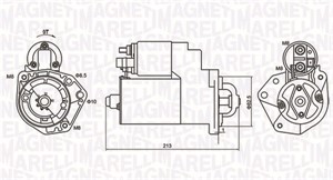 Käynnistin, SEAT AROSA, CORDOBA, CORDOBA Vario, IBIZA II, INCA, 036911023S, 036911023SX, 036911025B