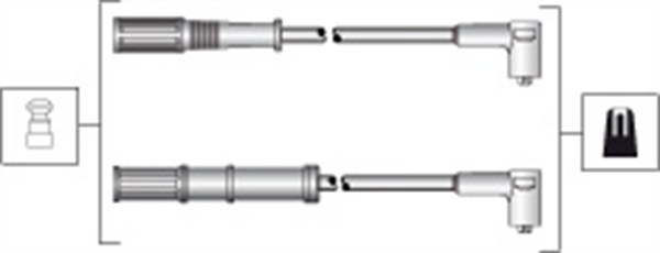 Sytytysjohtosarja MAGNETI MARELLI 941318111301
