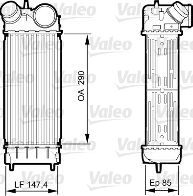 Välijäähdytin VALEO 818241