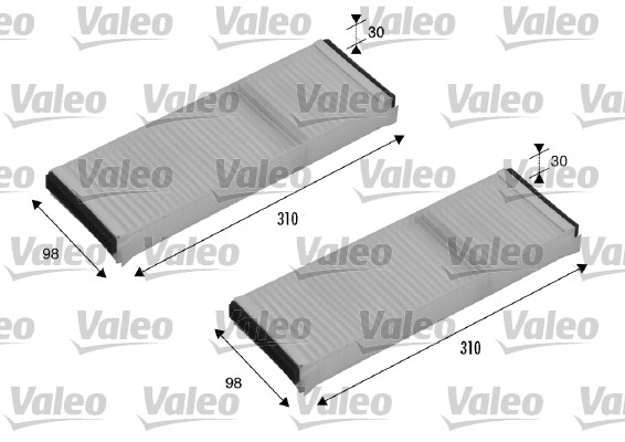 Raitisilmasuodatin VALEO 715500