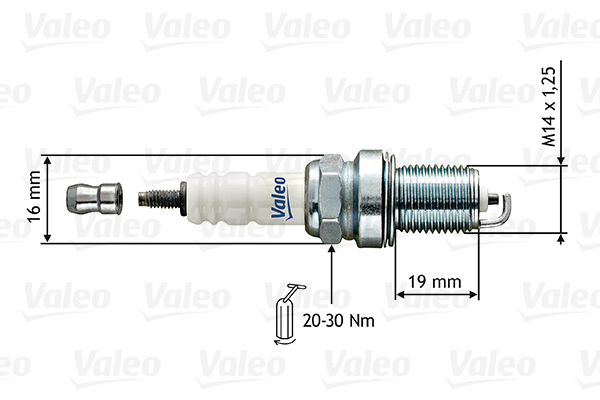 Sytytystulppa VALEO 246853