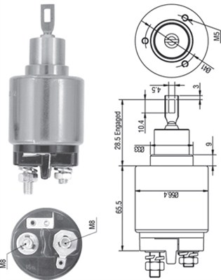 Magneettikytkin, käynnistin MAGNETI MARELLI 940113050537