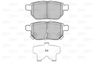 Jarrupalasarja, levyjarru, Taka-akseli, ASTON MARTIN,SUBARU,TOYOTA, 04466-02210, 04466-02310, 04466-12130, 04466-12140, 04466-12150, 044
