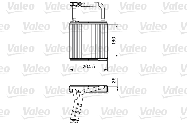 Lämmityslaitteen kenno VALEO 811526