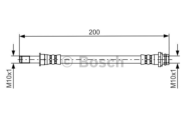 Jarruletku BOSCH 1 987 481 443
