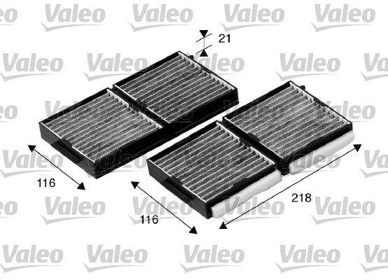 Raitisilmasuodatin VALEO 698890