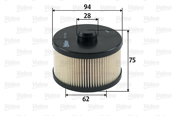 Polttoainesuodatin VALEO 587929