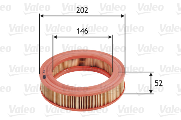 Ilmansuodatin VALEO 585717