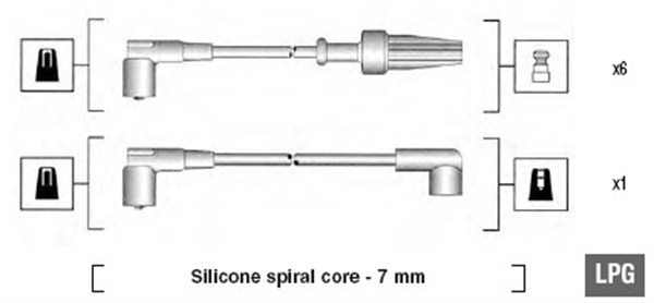 Sytytysjohtosarja MAGNETI MARELLI 941085210571