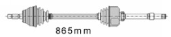 Vetoakseli MAPCO 16413