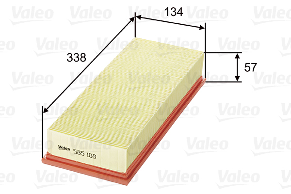 Ilmansuodatin VALEO 585108