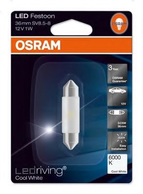 Polttimo, sisävalo OSRAM 6436CW