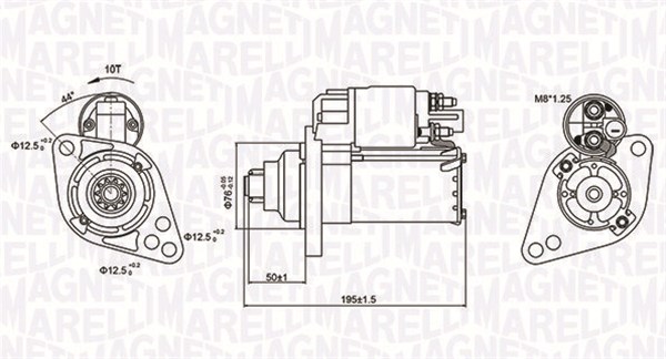 Startteri MAGNETI MARELLI 063721294010