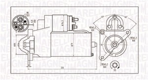 Käynnistin, CITROËN,FIAT,HYUNDAI,LANCIA,PEUGEOT,SUZUKI,TALBOT, 1320921080, 1332419080, 3110086CB1, 3610029000, 555836, 555838, 71716564,