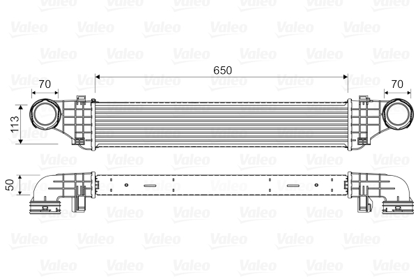 Välijäähdytin VALEO 818337