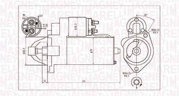 Startteri MAGNETI MARELLI 063720624010