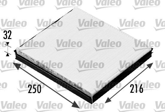 Raitisilmasuodatin VALEO 698685