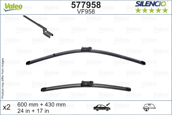 Pyyhkijänsulka VALEO 577958