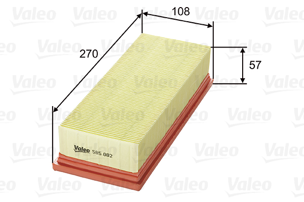 Ilmansuodatin VALEO 585082