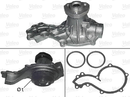 Vesipumppu VALEO 506594