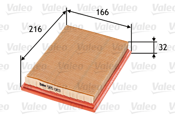 Ilmansuodatin VALEO 585083