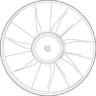 Tuuletin (moottorijäähdytys) MAGNETI MARELLI 069422223010