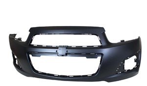 Puskuri, eteen, Edessä, CHEVROLET AVEO Halvkombi, AVEO Sedan, 95019927, 95227398