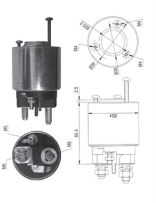 Magneettikytkin, käynnistin MAGNETI MARELLI 940113050373