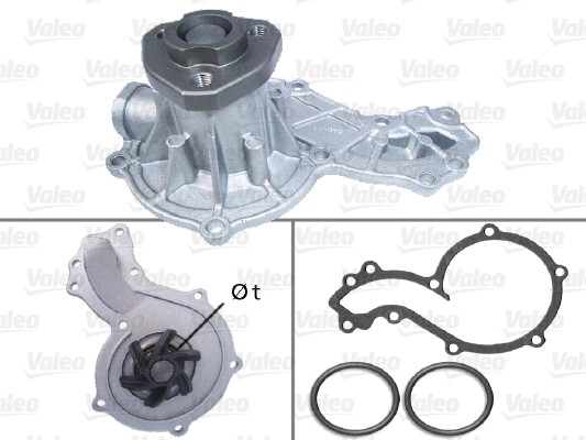 Vesipumppu VALEO 506666