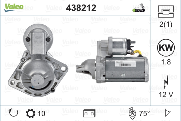 Startteri VALEO 438212