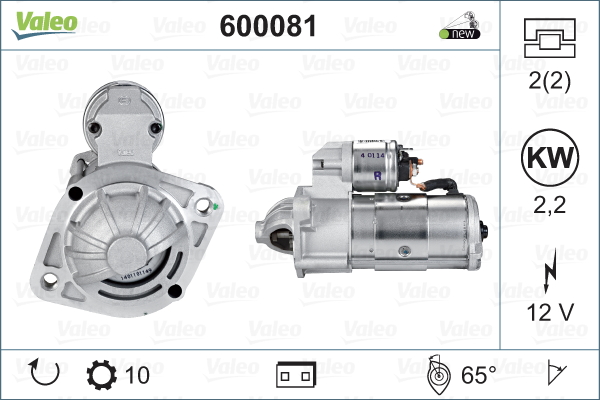 Startteri VALEO 600081