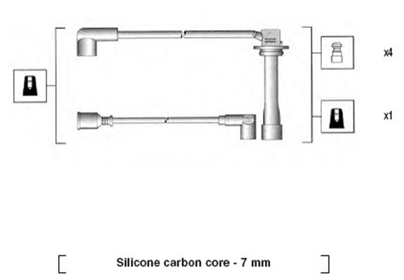Sytytysjohtosarja MAGNETI MARELLI 941325010895